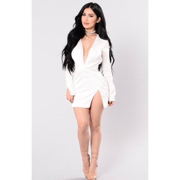 Fashion Nova Satin Mini Dress - Picture 4 of 9